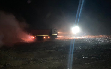 Підпал На Сміттєзвалищі